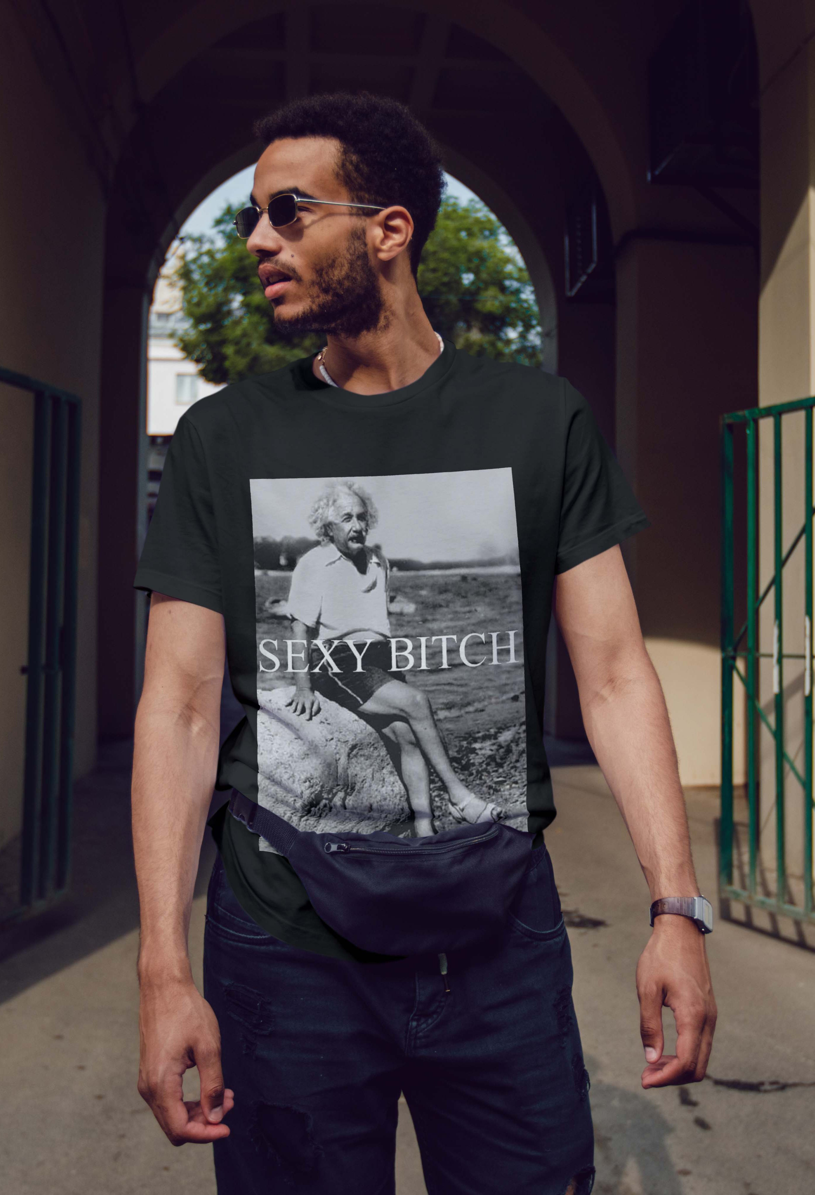 Sexy Bitch | Screen Print Graphic T-Shirt - MAXGRG