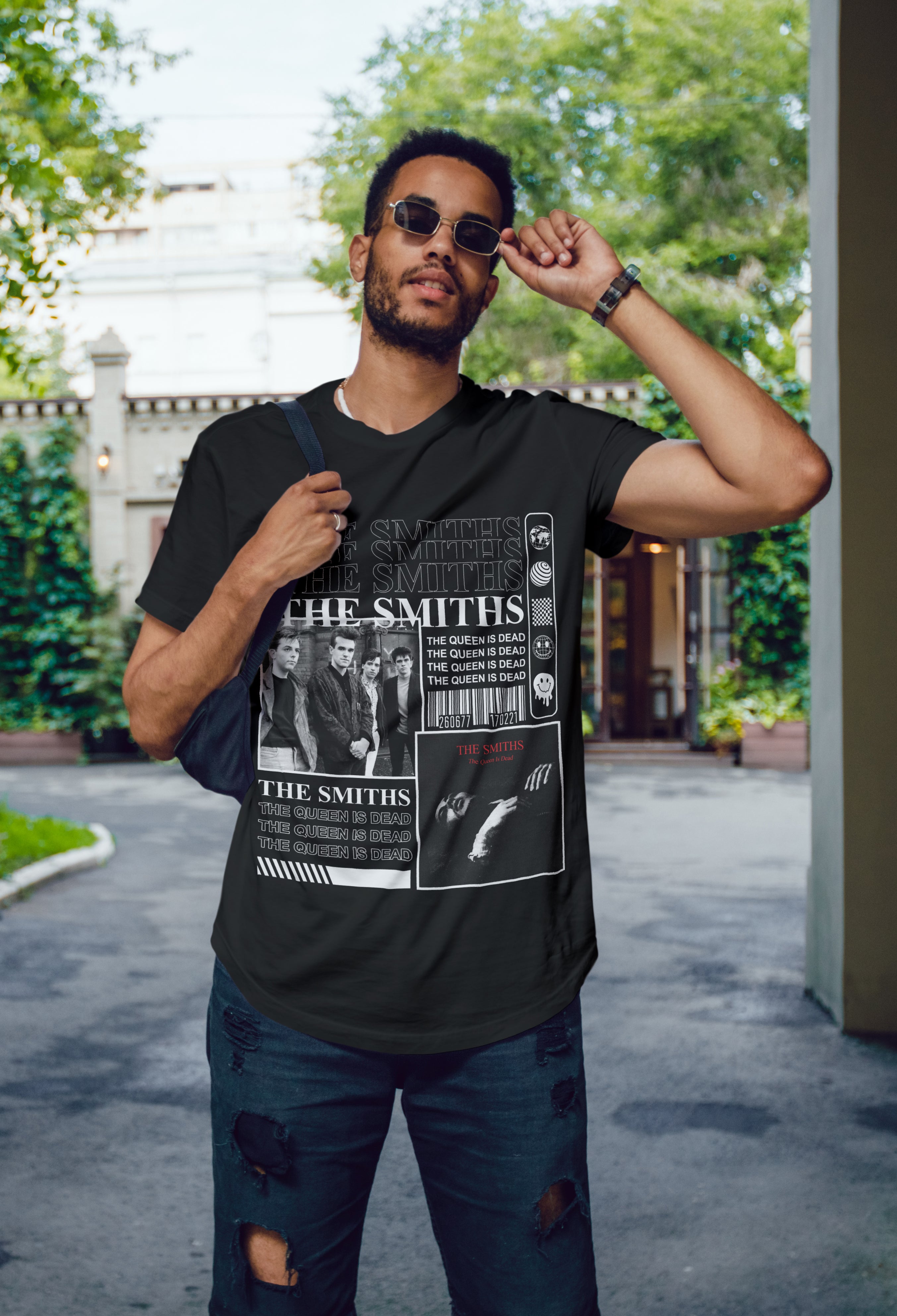 The Smiths Queen is Dead | Screen Print Graphic T-Shirt - MAXGRG