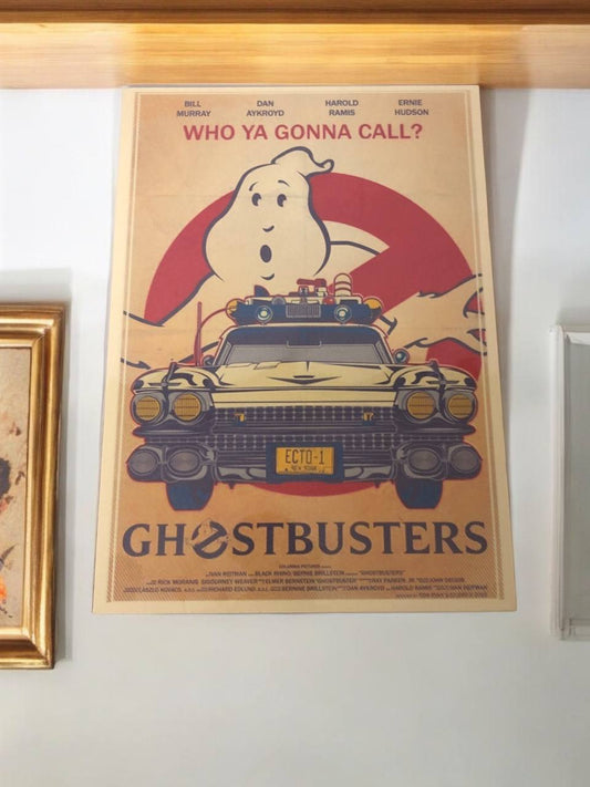 Ghostbusters Poster - A4 Size Hard Board Poster