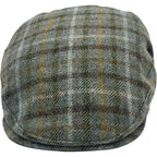green tartan cap