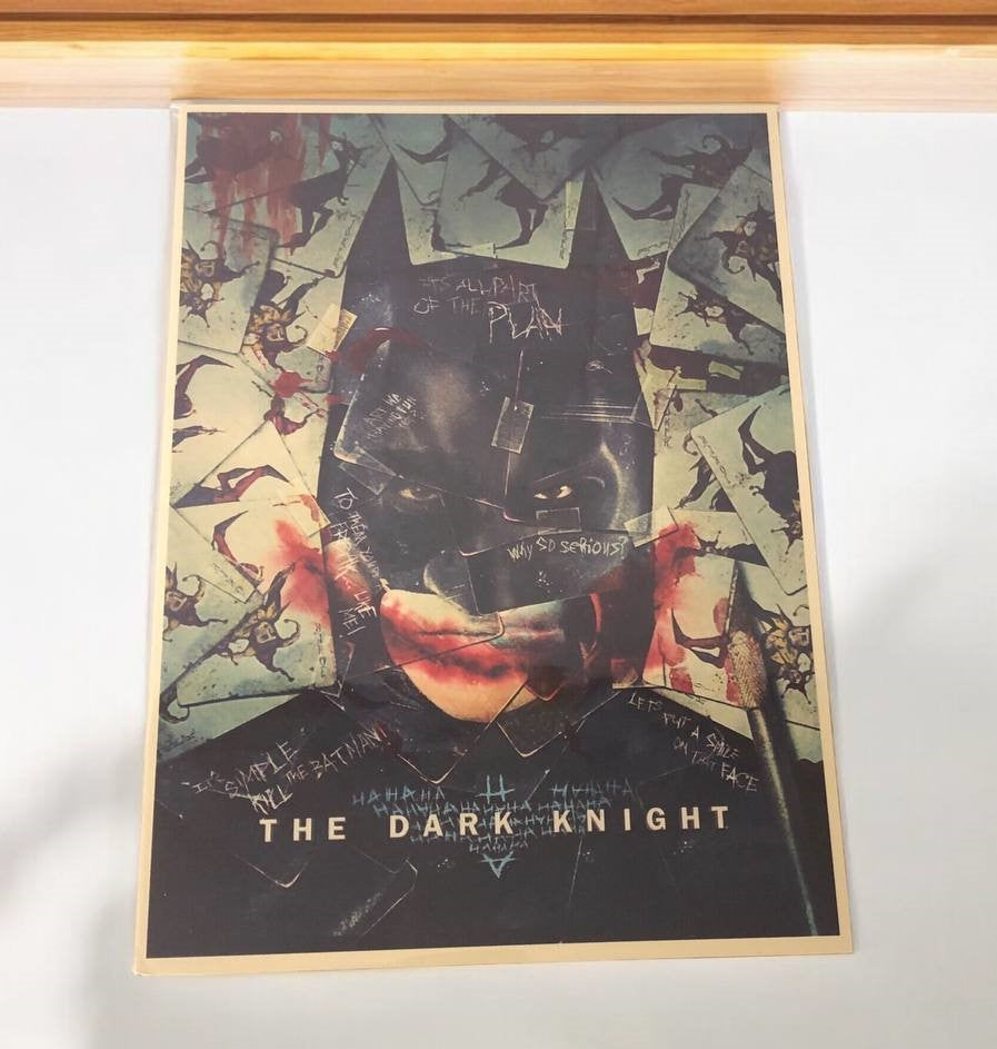 The Dark Knight Poster - A4 Size Hard Board Poster