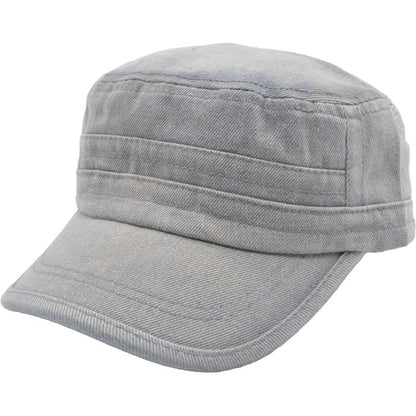 Stylish Cap Collection - Classic Denim and Sleek Gray Caps - Unisex Adjustable Cap