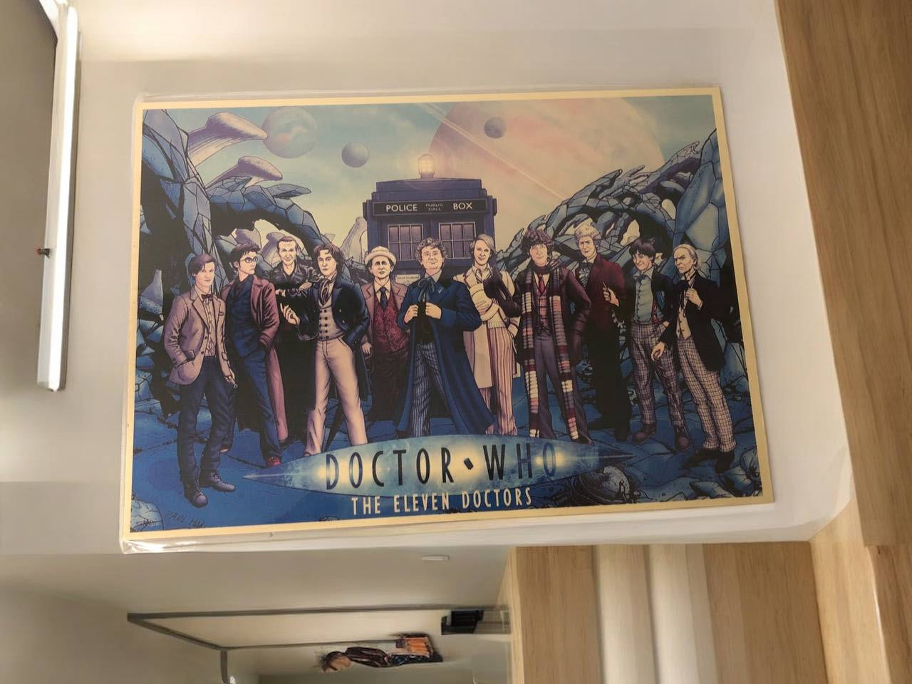 Doctor Who Poster - The Eleven Doctors - A4 Size Hard Board Poster