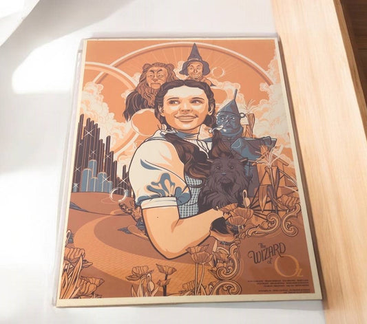 The Wizard of Oz Poster - A4 Size Hard Board Poster