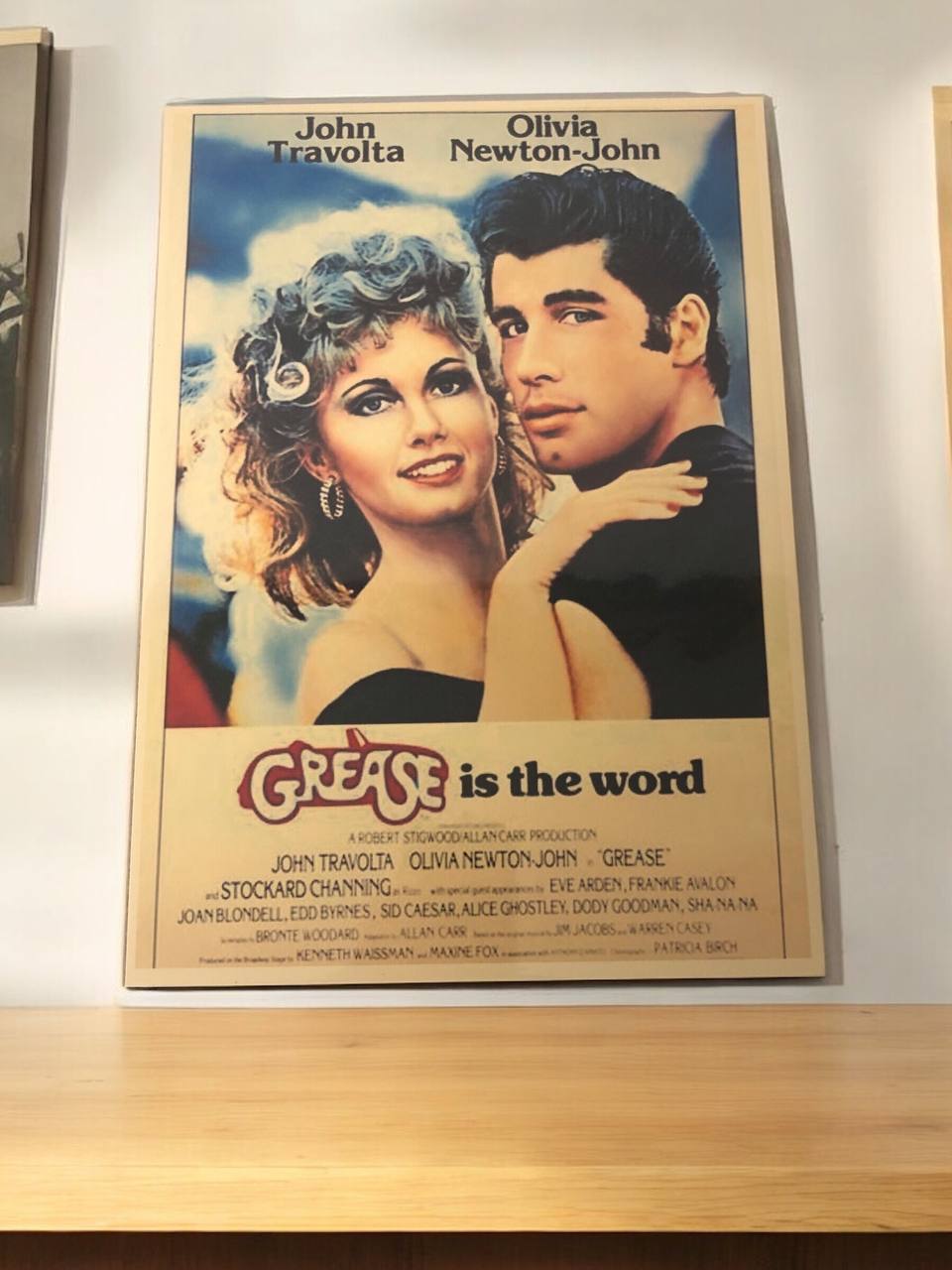 Grease Poster- A4 Size Hard Board Poster