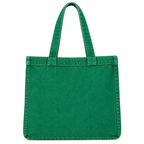 Washed Denim Tote Bag – Vintage Style Everyday Shopper