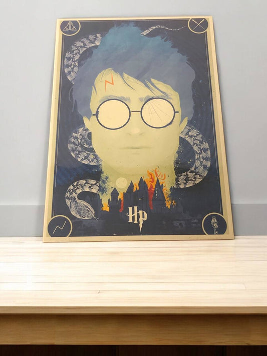 Harry Potter Poster - A4 Size Hard Board Poster