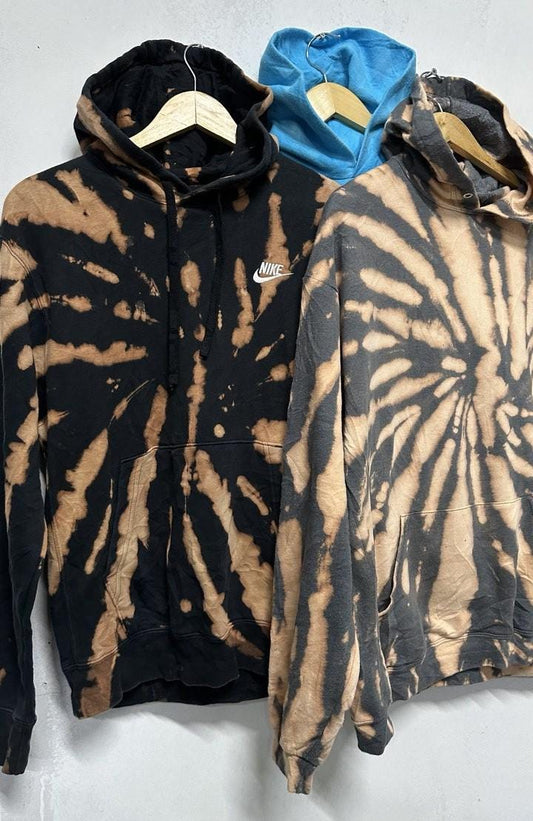 Vintage Tie-Dye Hoodie Mystery Surprise - Various Sizes & Colors - Unique Style