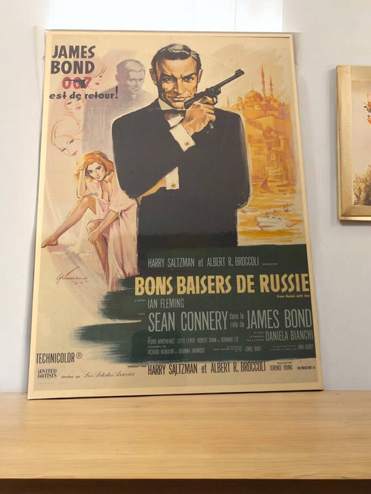 From Russia with Love Poster - A4 Size Hard Board Poster