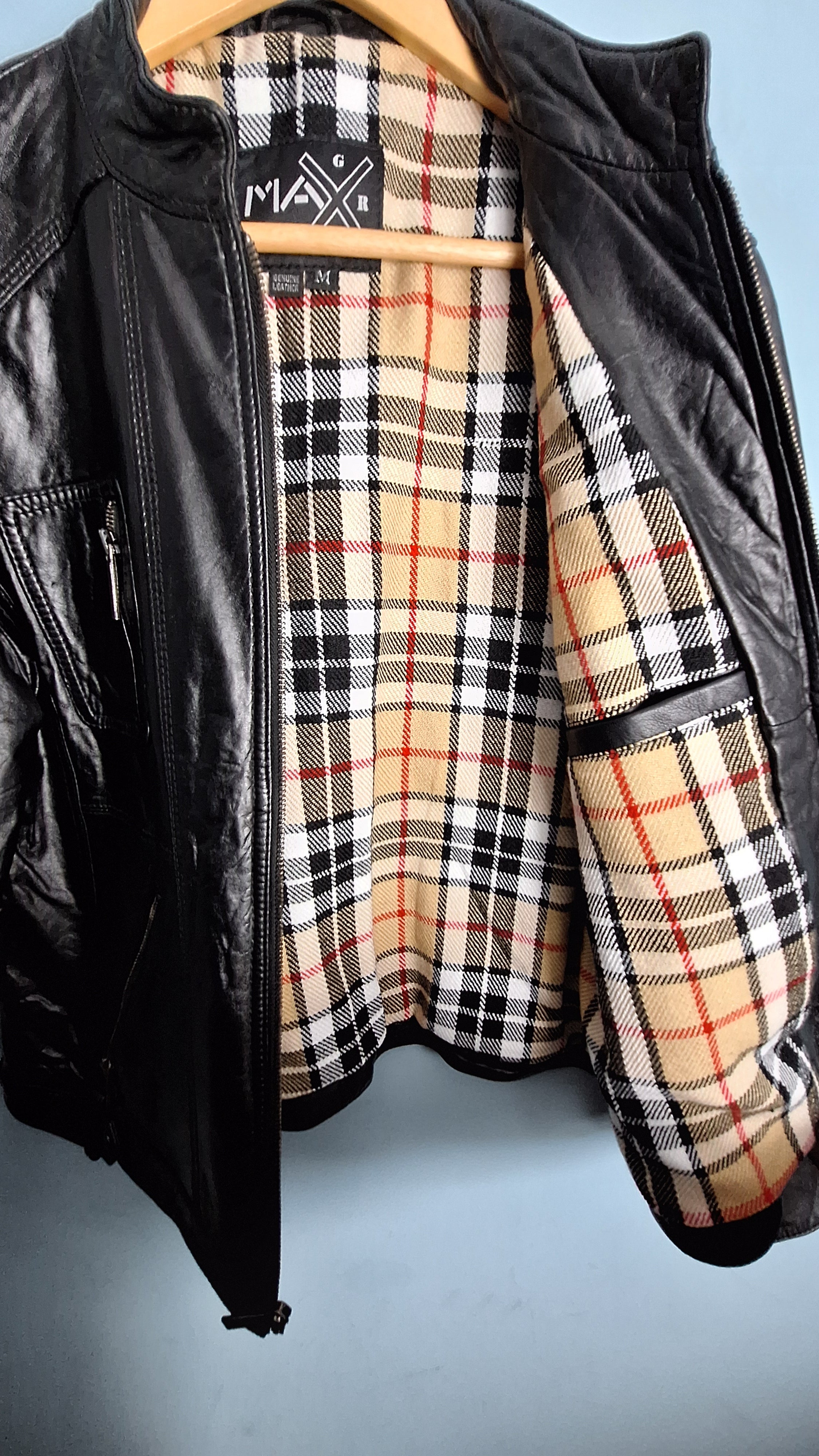 11 Men’s Genuine Leather Jacket MAXGRG