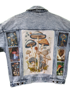 Mushroom Customised Graphic Denim Jackets - MAXGRG