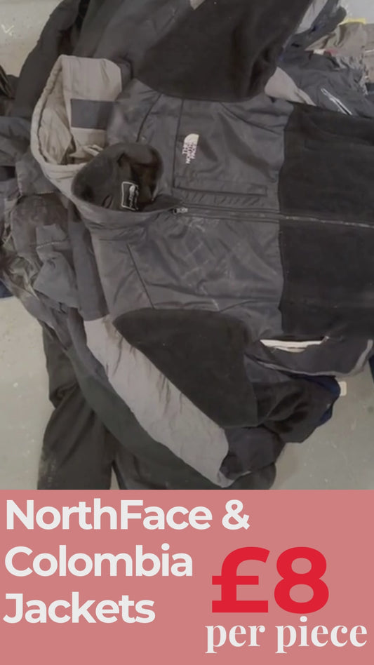 Pack of 27 X North Face & Colombia Jackets (Wholesale)