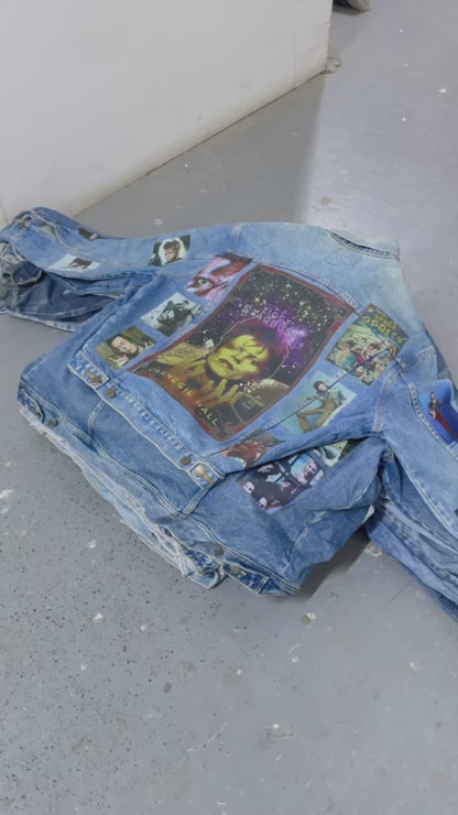 Harry's House Customised Denim Jacket l Unisex Printed Denim Jacket