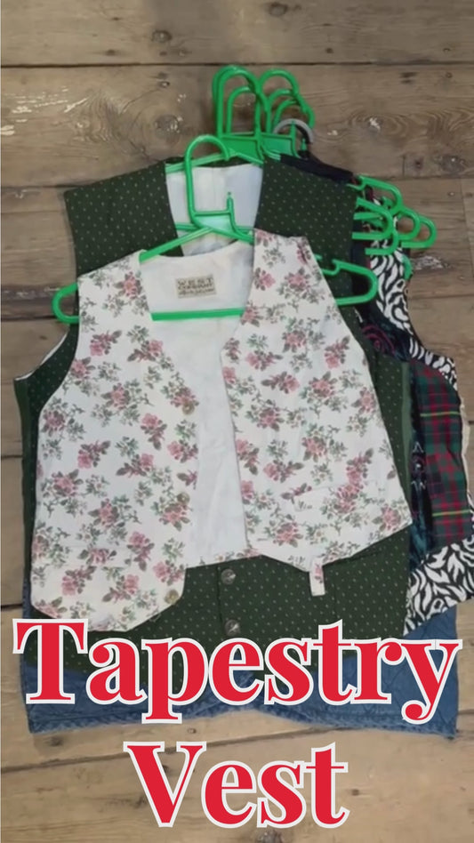 10 X Tapestry Vest (Wholesale)