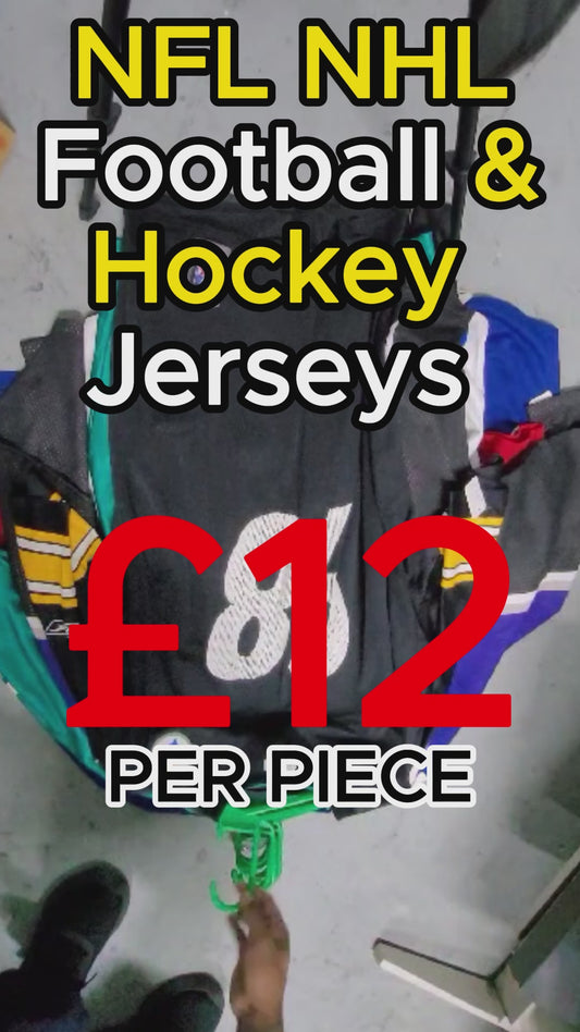 10 X NFL NHL football and Hockey Jerseys (Wholesale)