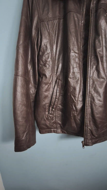 MAXGRG Premium Genuine Leather Jacket – Timeless & Durable