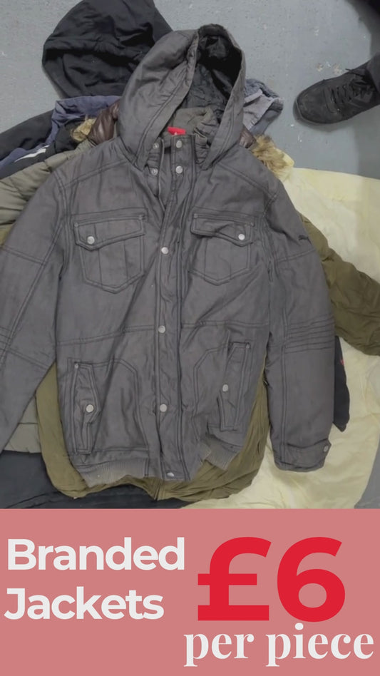 Pack of 8 X  Branded Jackets (Wholesale)