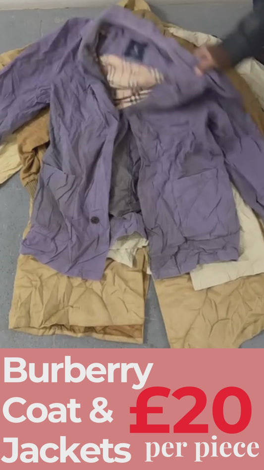 Pack of 6 X  Burberry Coat & Jackets (Wholesale)