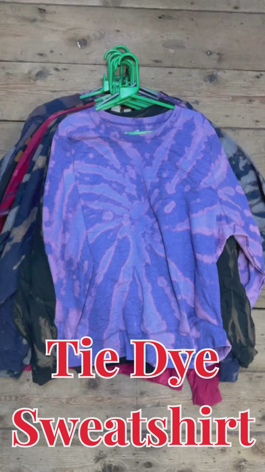 10 X Brand Tie Dye Sweatshirt (Wholesale)