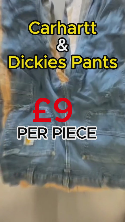 10 X Carhartt and Dickies Pants (wholesale)