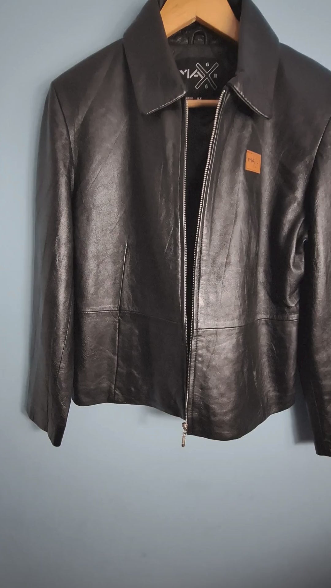 02 Genuine Leather Jacket - MAXGRG