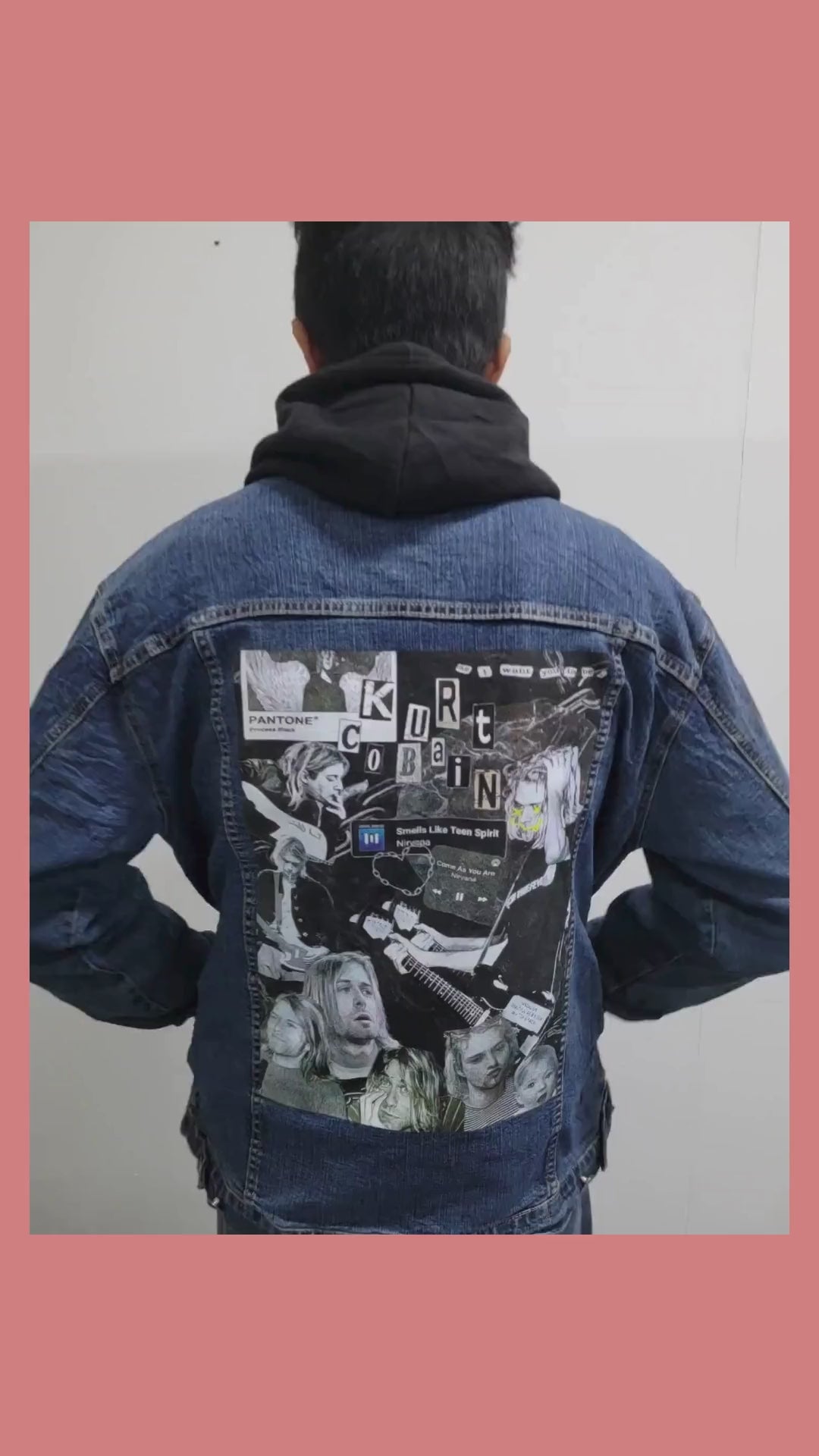 Nirvana Customised Graphic Denim Jackets - MAXGRG