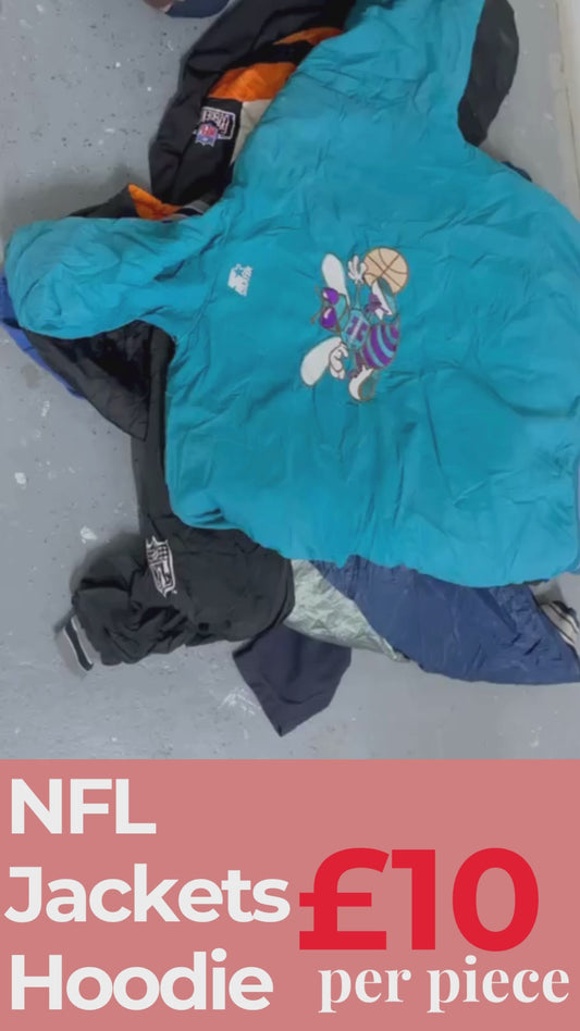 Pack of 9 X  NFL Jackets (Wholesale)