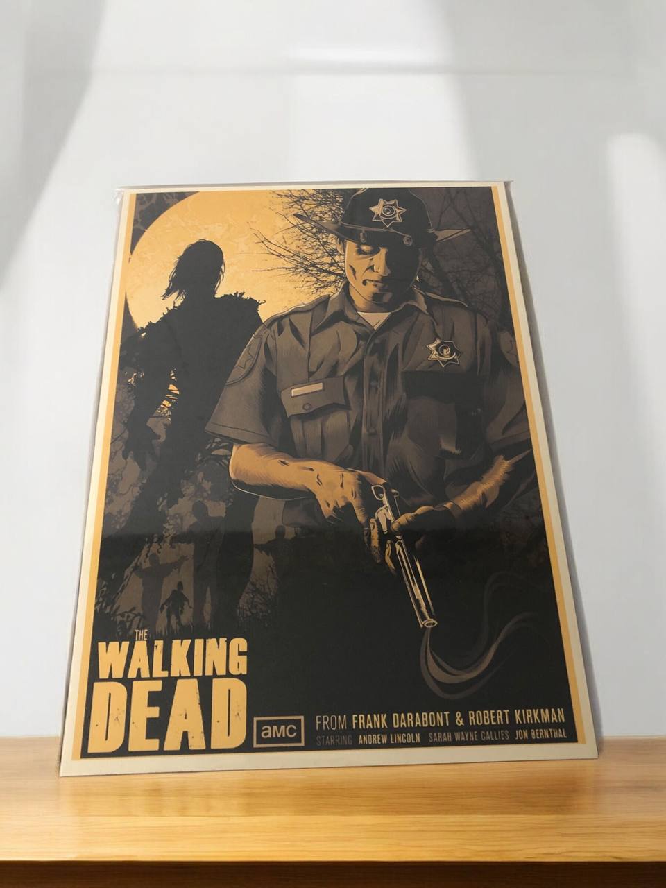 The Walking Dead Poster- A4 Size Hard Board Poster