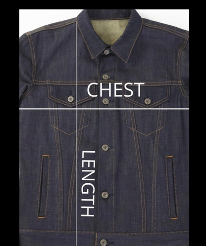 Customized 'Horror' Vintage Denim Jacket | Unisex Vintage Graphic Denim Jacket
