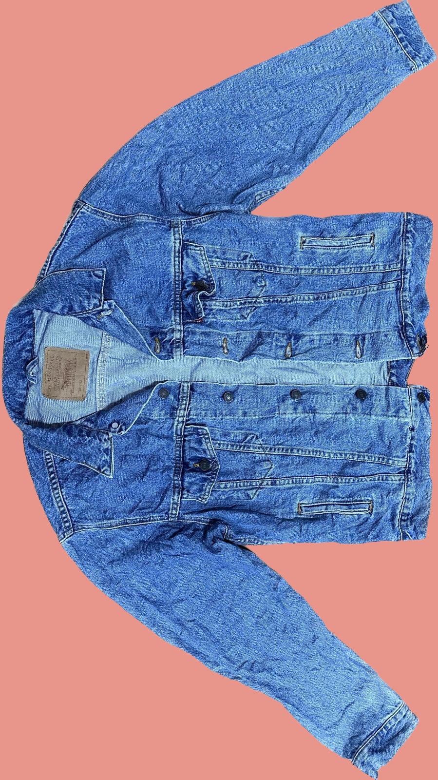 Vintage 80s 90s Mens Trucker Denim Jacket - Grade A Quality